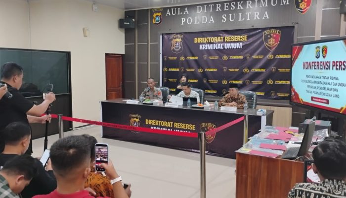 Polda Sultra Ungkap Kasus Umrah Ilegal, Terapkan TPPU untuk Telusuri Aset Tersangka