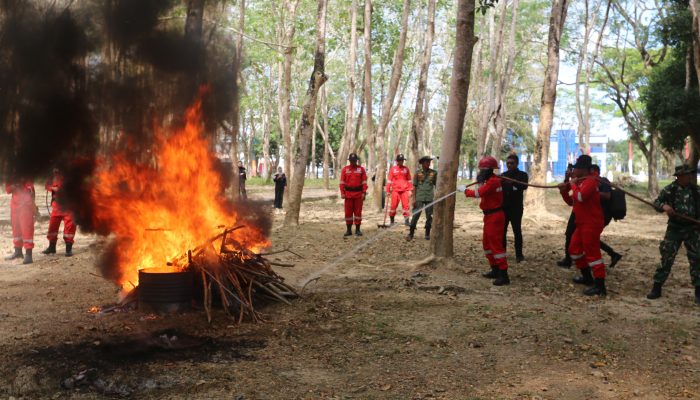 Pemprov Sultra Gelar Apel Siaga dan Simulasi Penanganan Karhutla