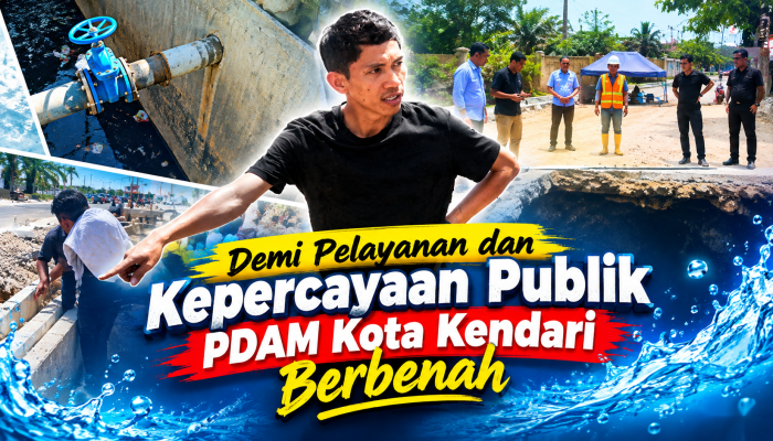 Demi Pelayanan dan Kepercayaan Publik PDAM Kota Kendari Berbenah