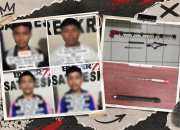 Cegah Tawuran Pelajar di Kendari, Polisi Amankan Remaja Bawa Sajam