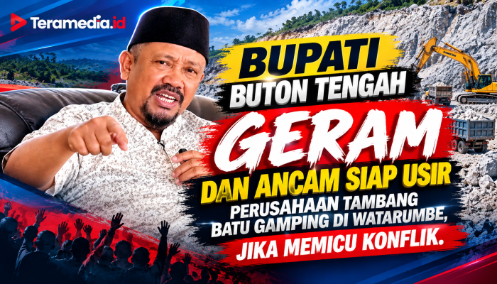 Bupati Buton Tengah Geram dan Ancam Siap Usir Perusahaan Tambang Batu Gamping di Watarumbe, Jika Memicu Konflik.