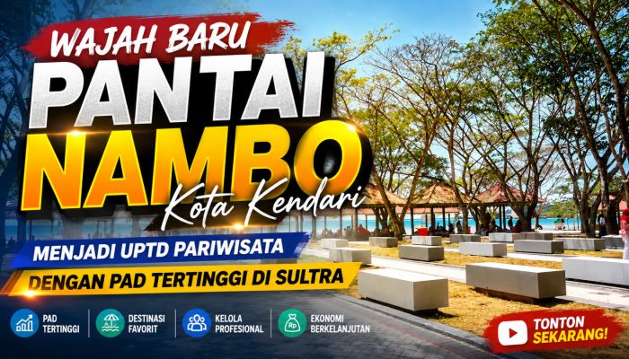 Video INTWO : Wajah Baru Pantai NAMBO, Sukses Menjadi UPTD Pariwisata Dengan PAD Tertinggi di Sultra 2026