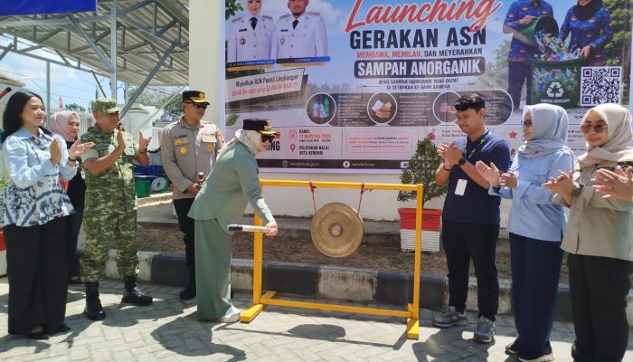 September, OPD dan Sekolah di Kendari Setor 23.675,9 Kg Sampah Anorganik