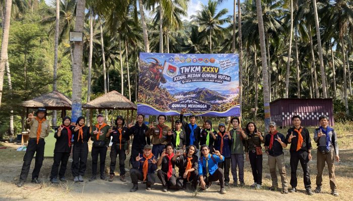 Puluhan Mahasiswa Pencinta Alam Se-Indonesia Mulai Pendakian Gunung Mekongga dalam Rangkaian TWKM ke-35